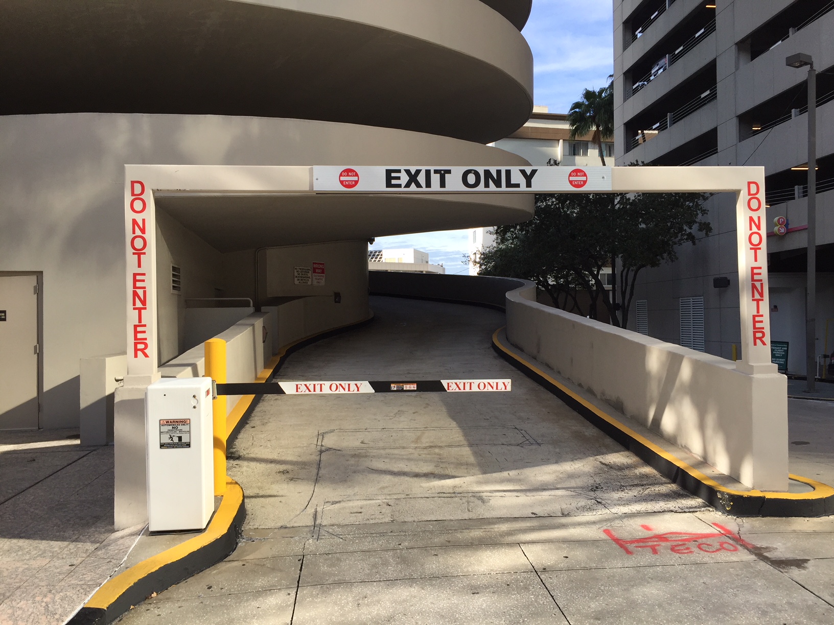 Garage Street Exit